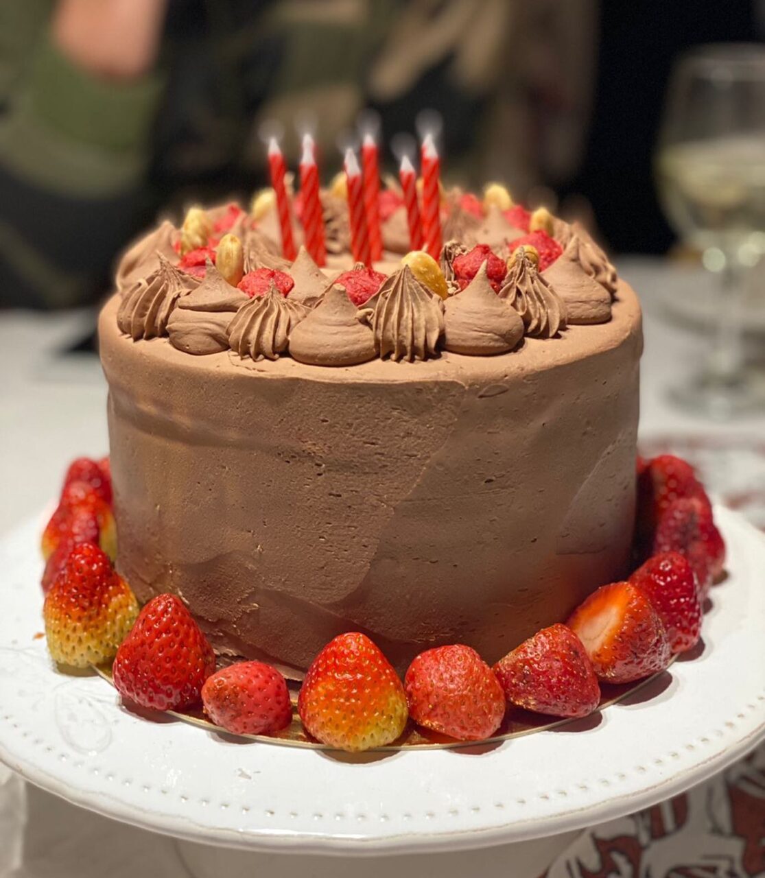 Torta Vegana de Chocolate y Frambuesa