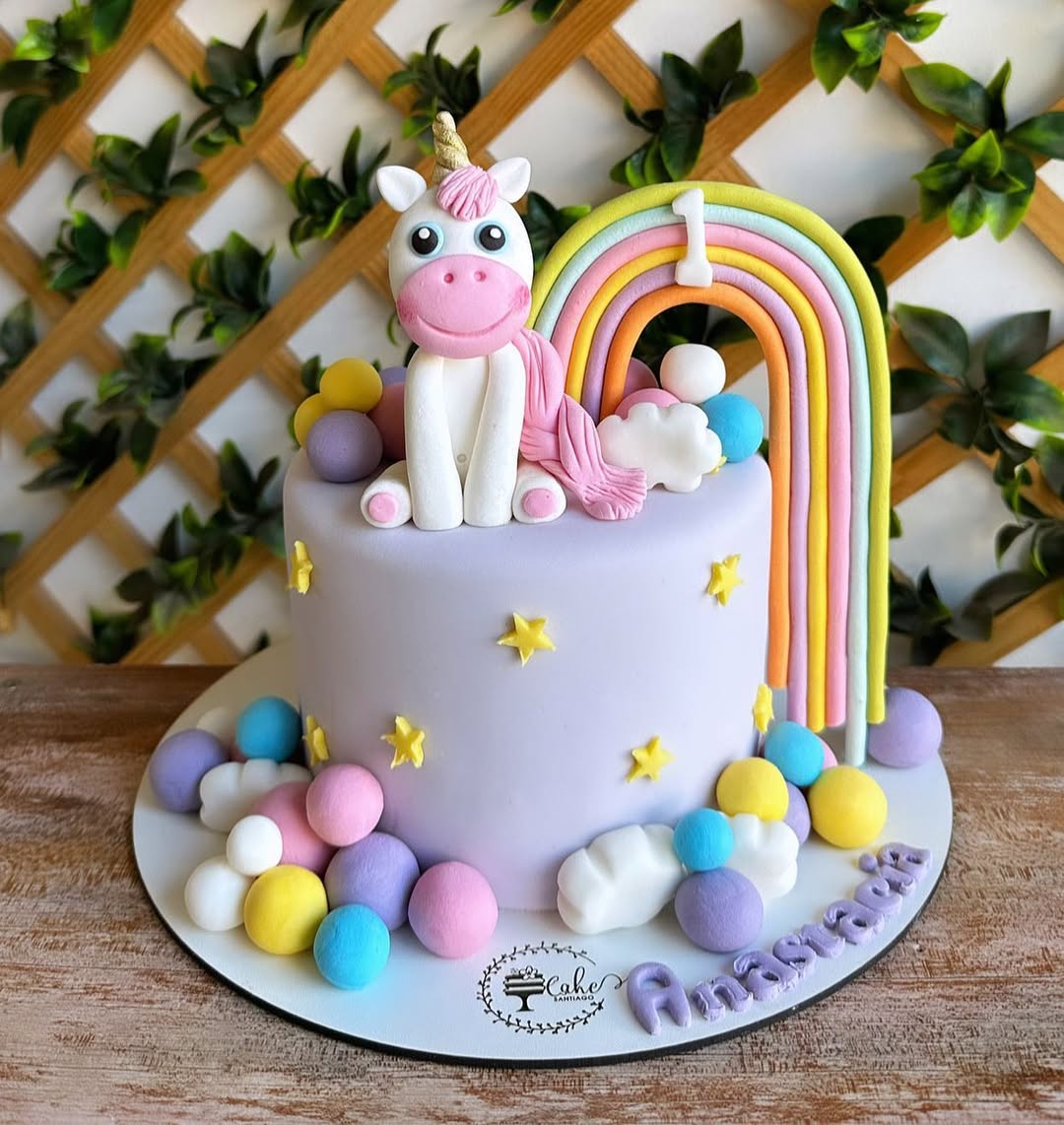 Torta Diseño Unicornio