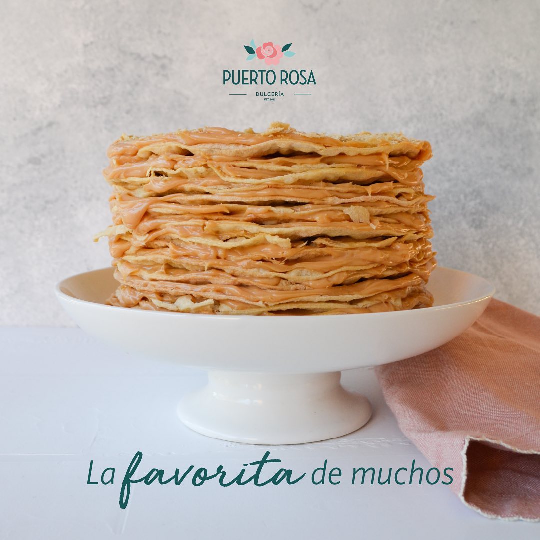Torta Mil Hojas Manjar