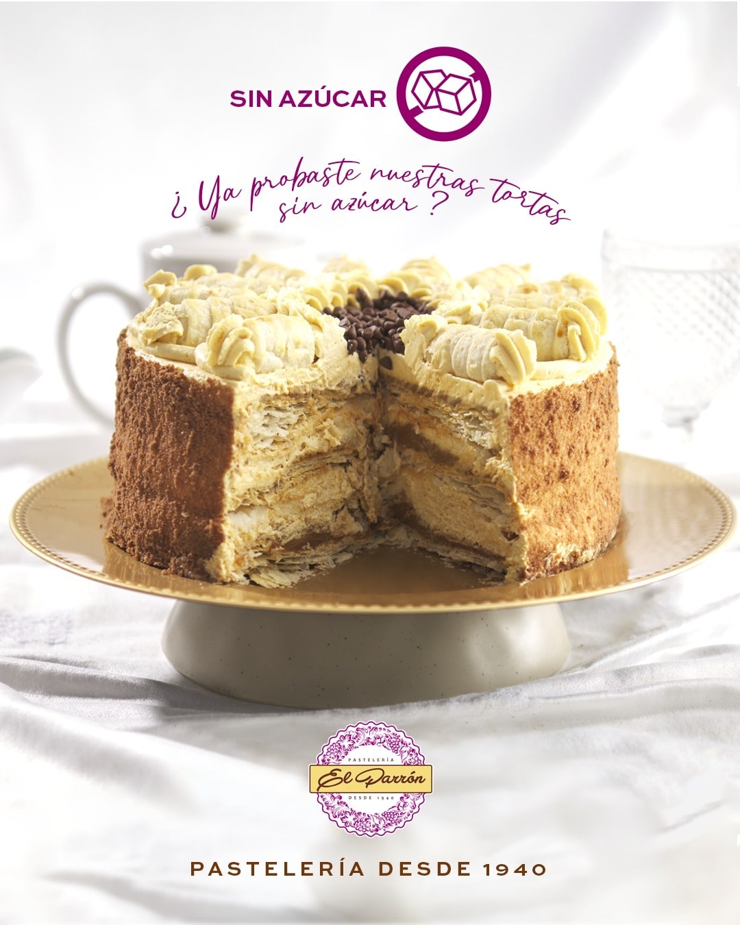 Torta Mil Hojas Lúcuma Manjar