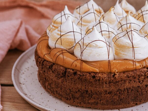 Pie Brownie Manjar Merengue