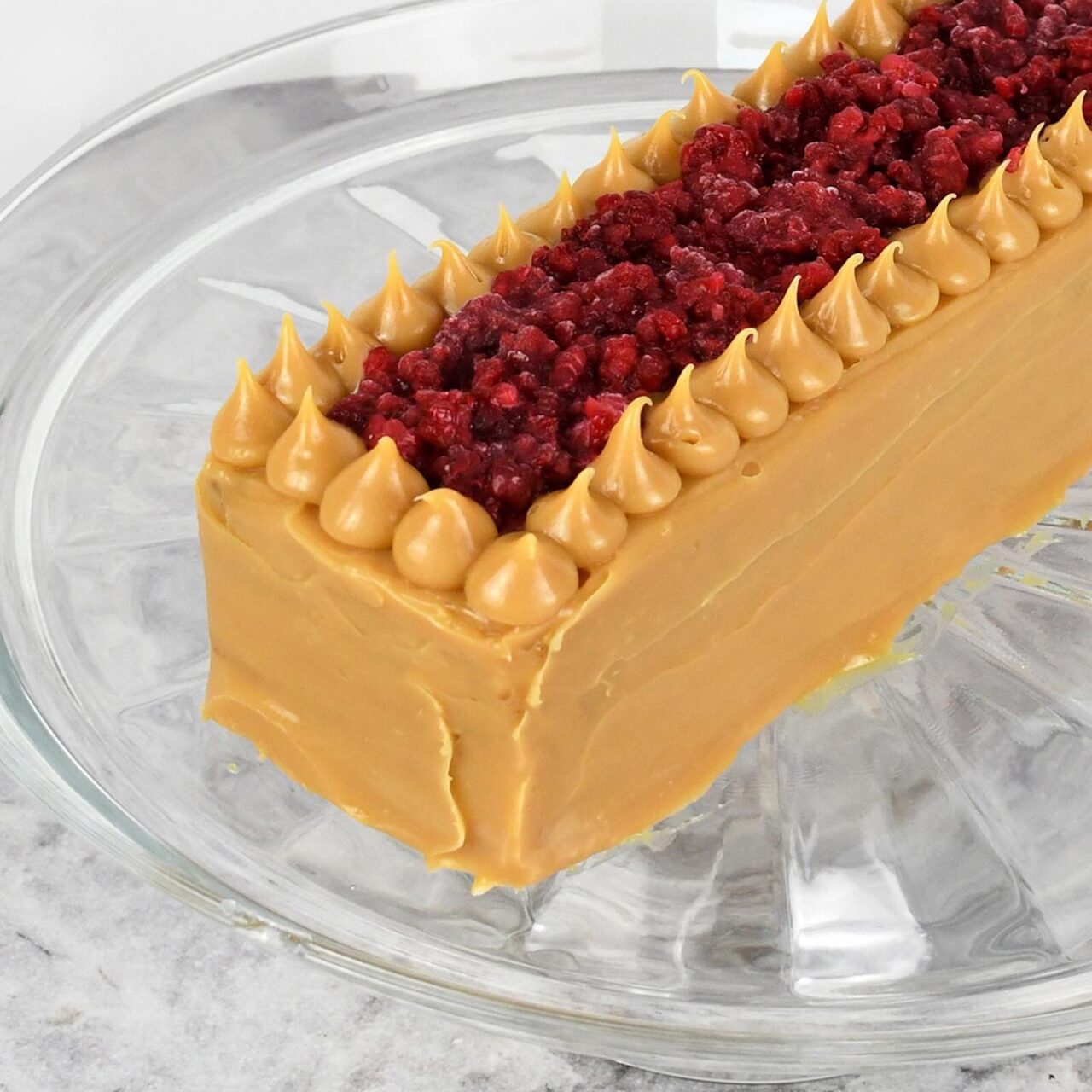 Tira Nuez Manjar frambuesa