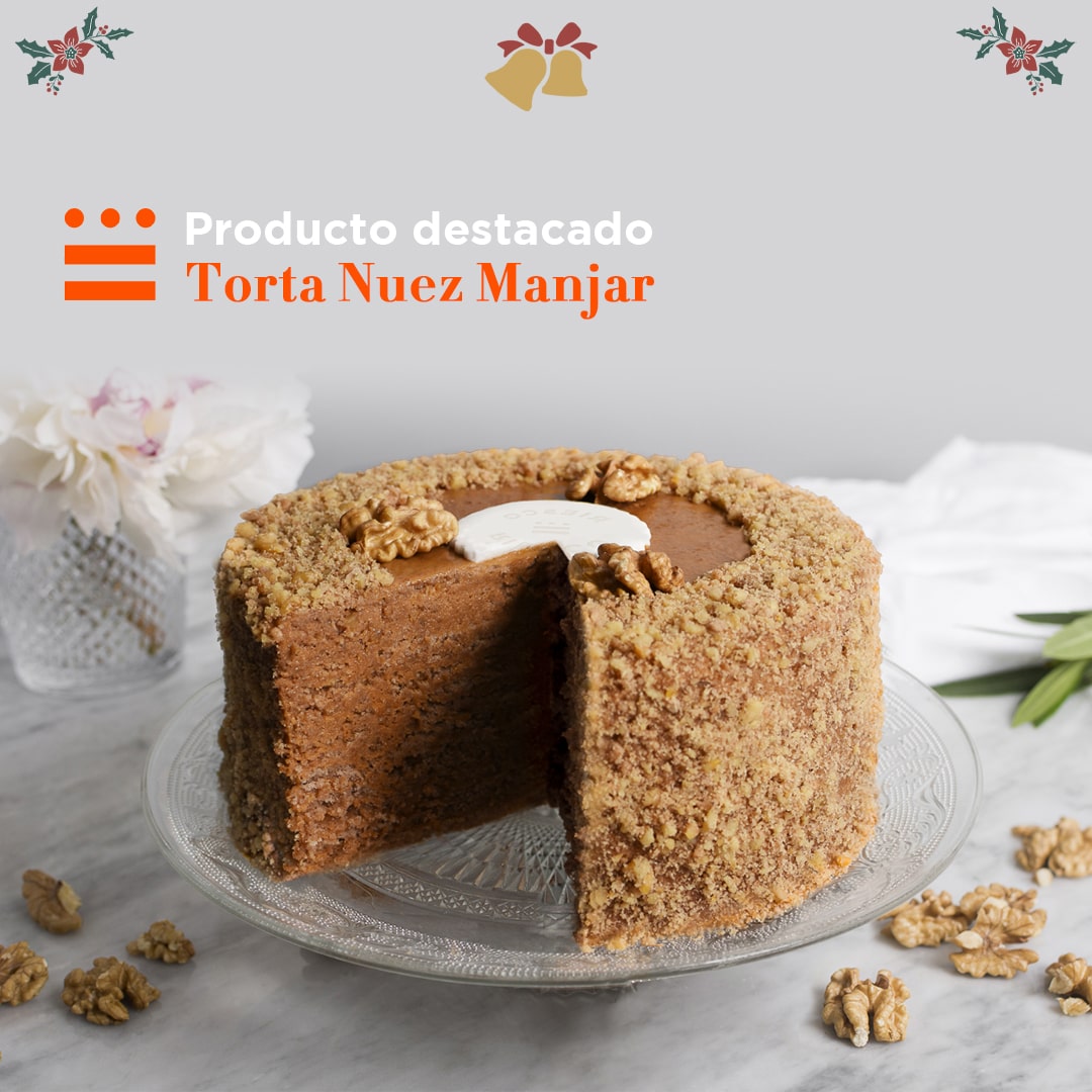 Torta Nuez Manjar