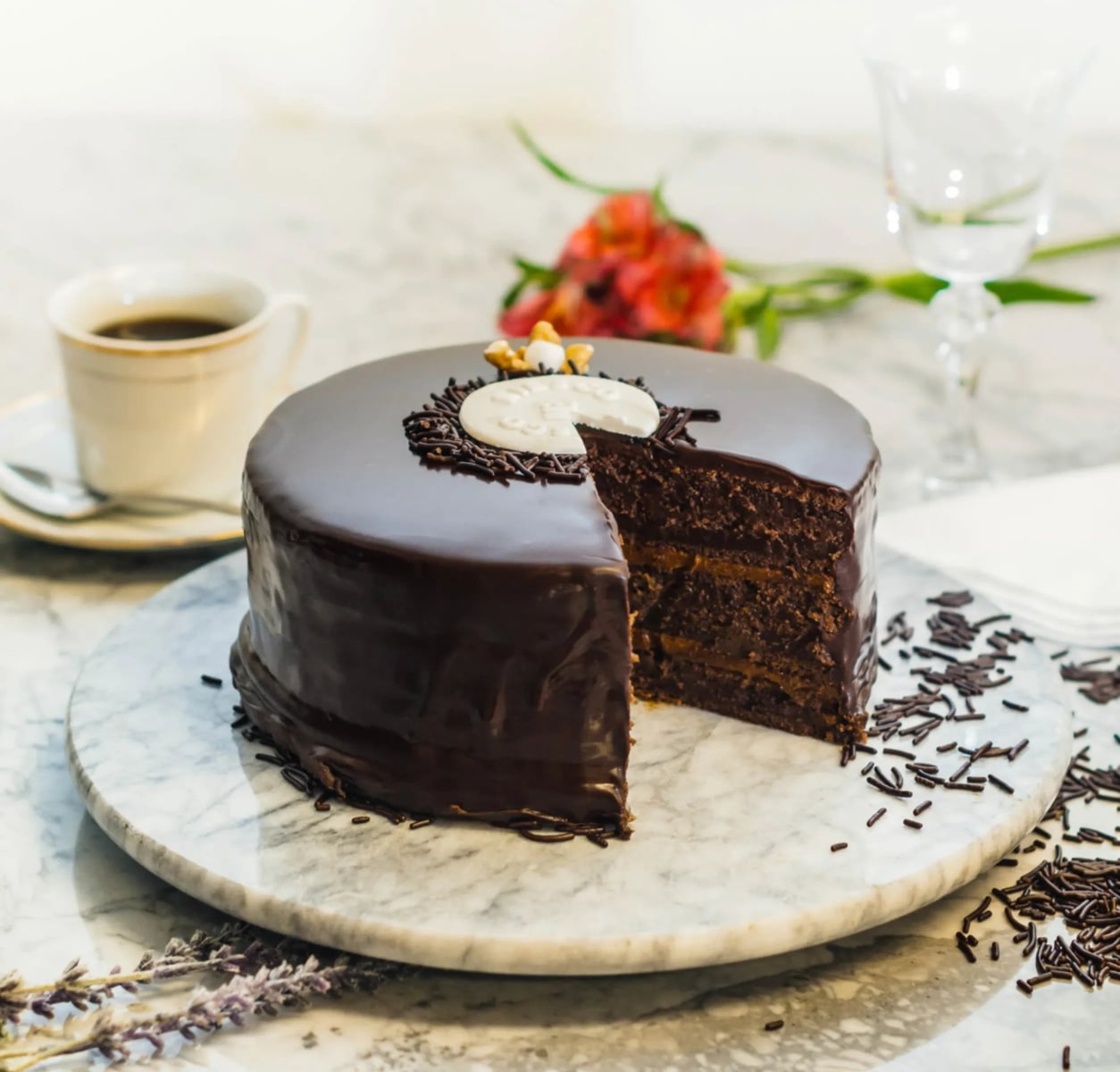 Torta Chocolate Manjar