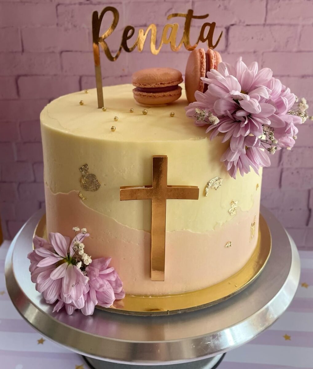 Torta Primera Comunión + Cupcakes