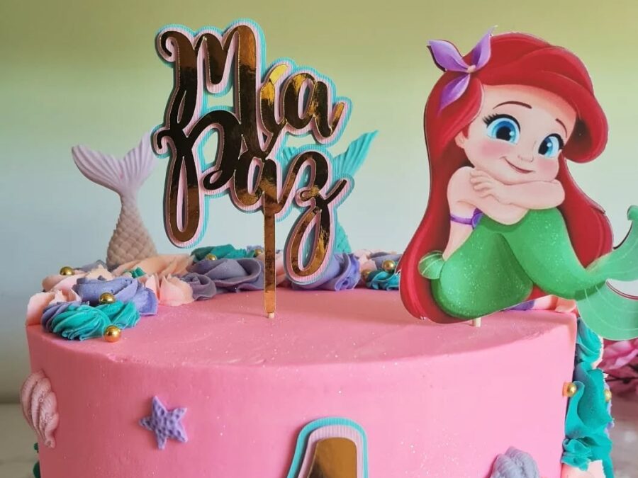 Torta Diseño La Sirenita
