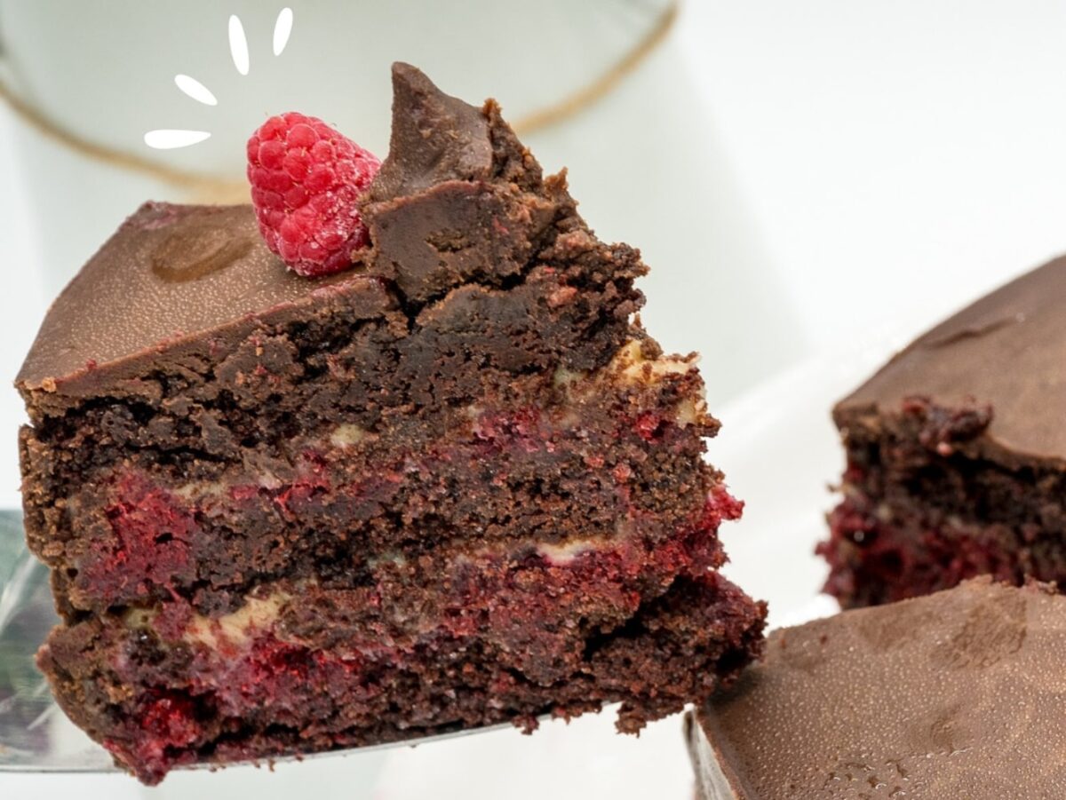 Torta Brownie Frambuesa