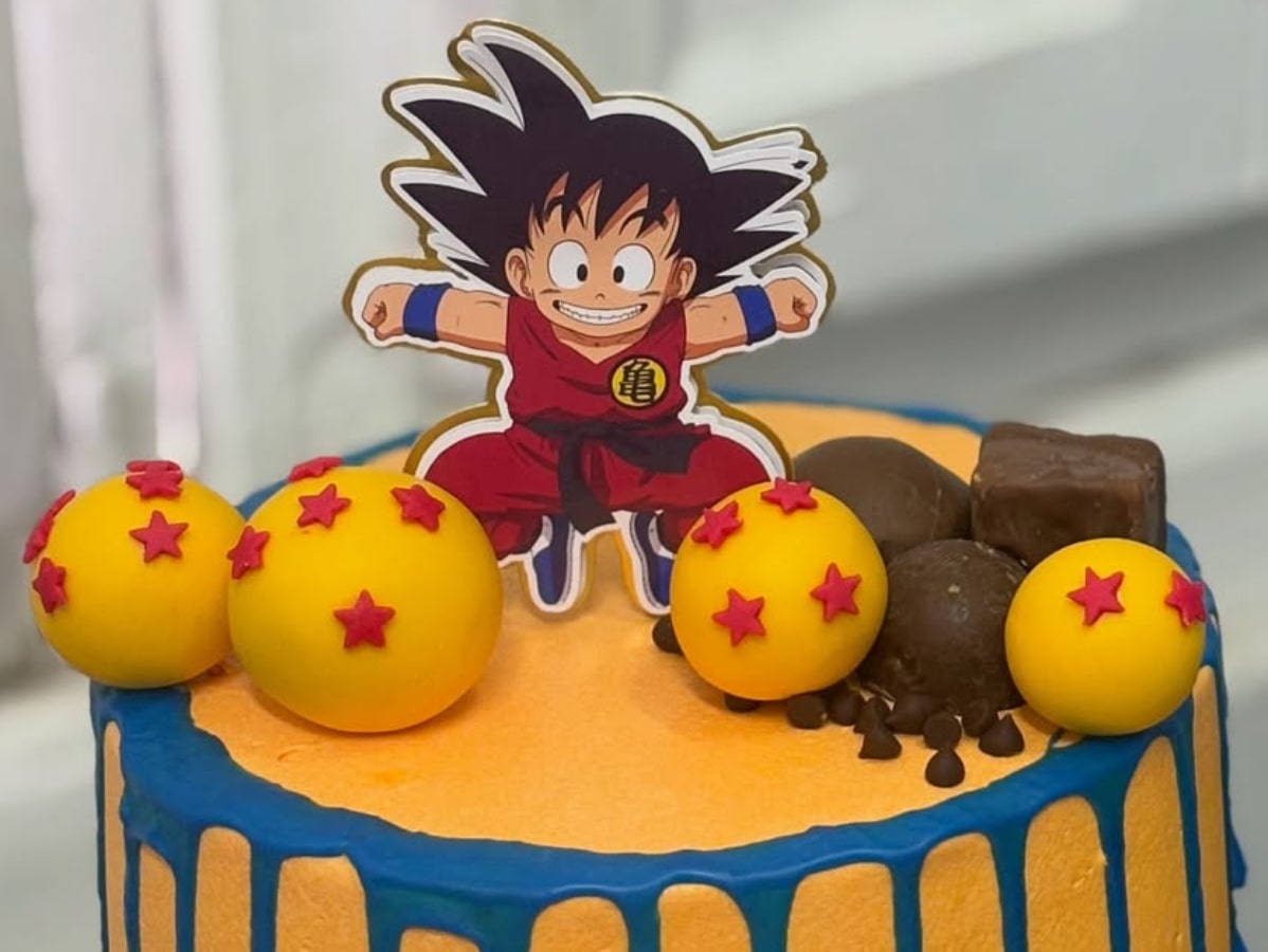 Torta diseño Goku