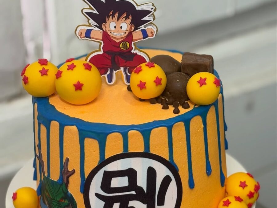 Torta diseño Goku
