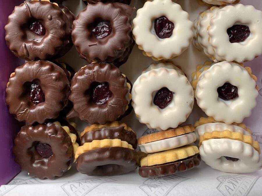 Galletas Rellenas Con Mermelada