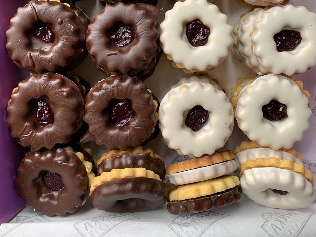 Galletas Rellenas Con Mermelada