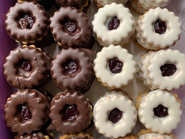 Galletas Rellenas Con Mermelada