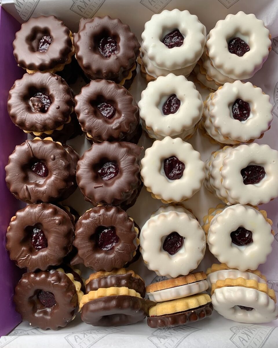 Galletas Rellenas Con Mermelada