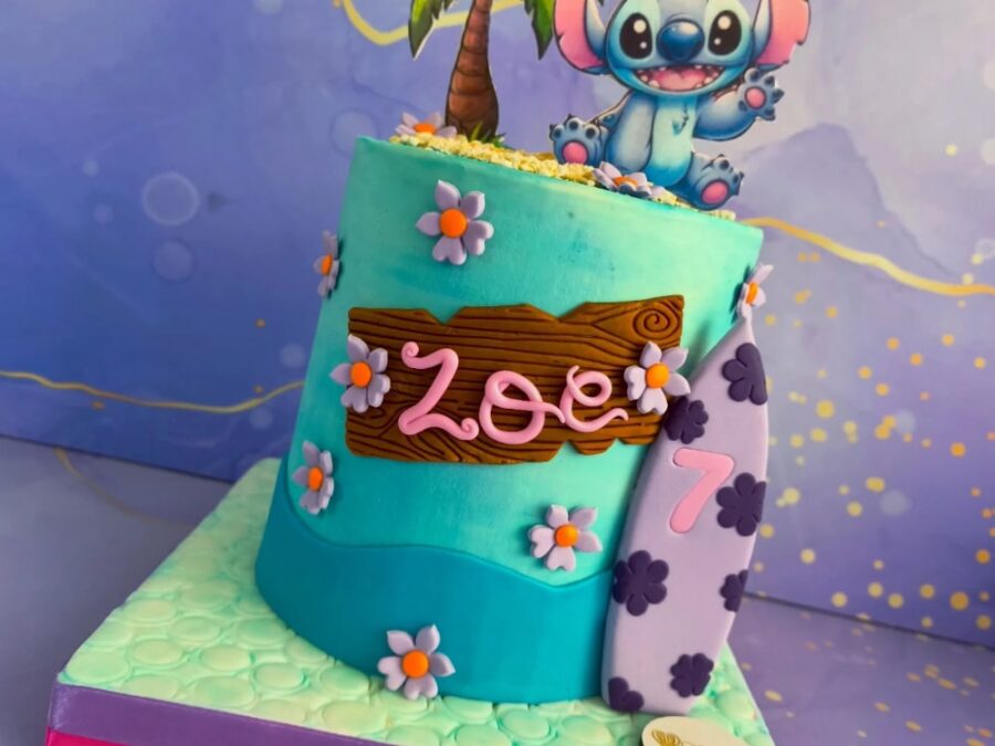 Torta Diseño Lilo y Stitch