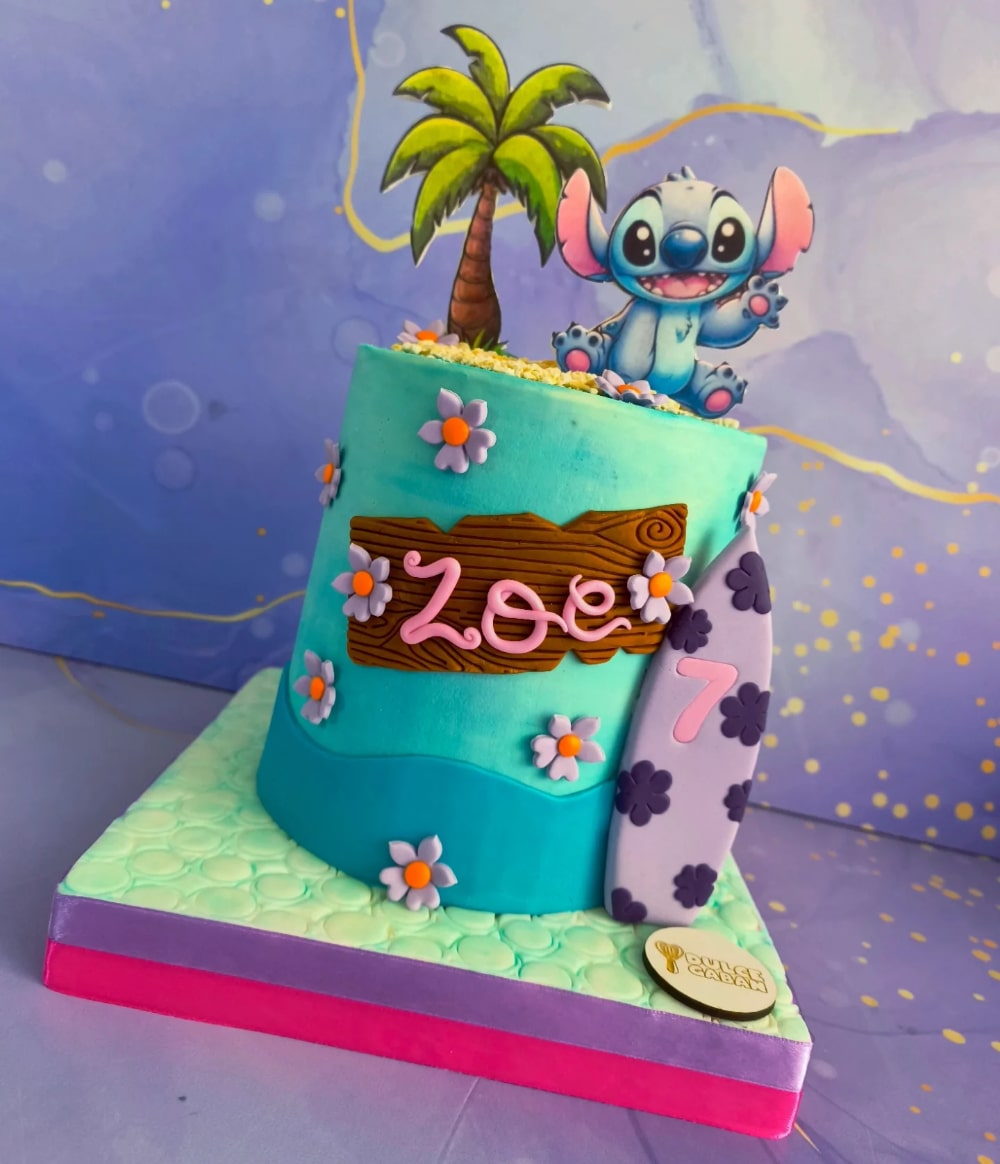 Torta Diseño Lilo y Stitch
