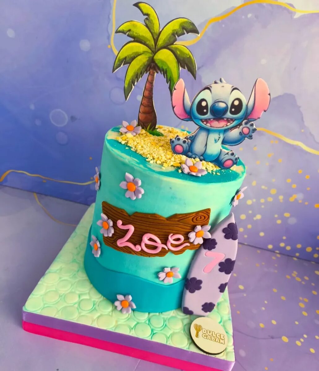 Torta Diseño Lilo y Stitch