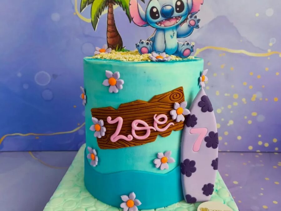 Torta Diseño Lilo y Stitch