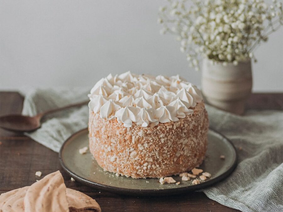 Torta merengue otoño