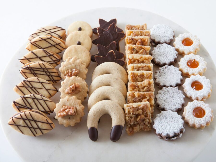 Galletas finas rellenas