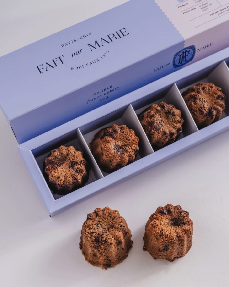 Caja Cookie Chip Canelé