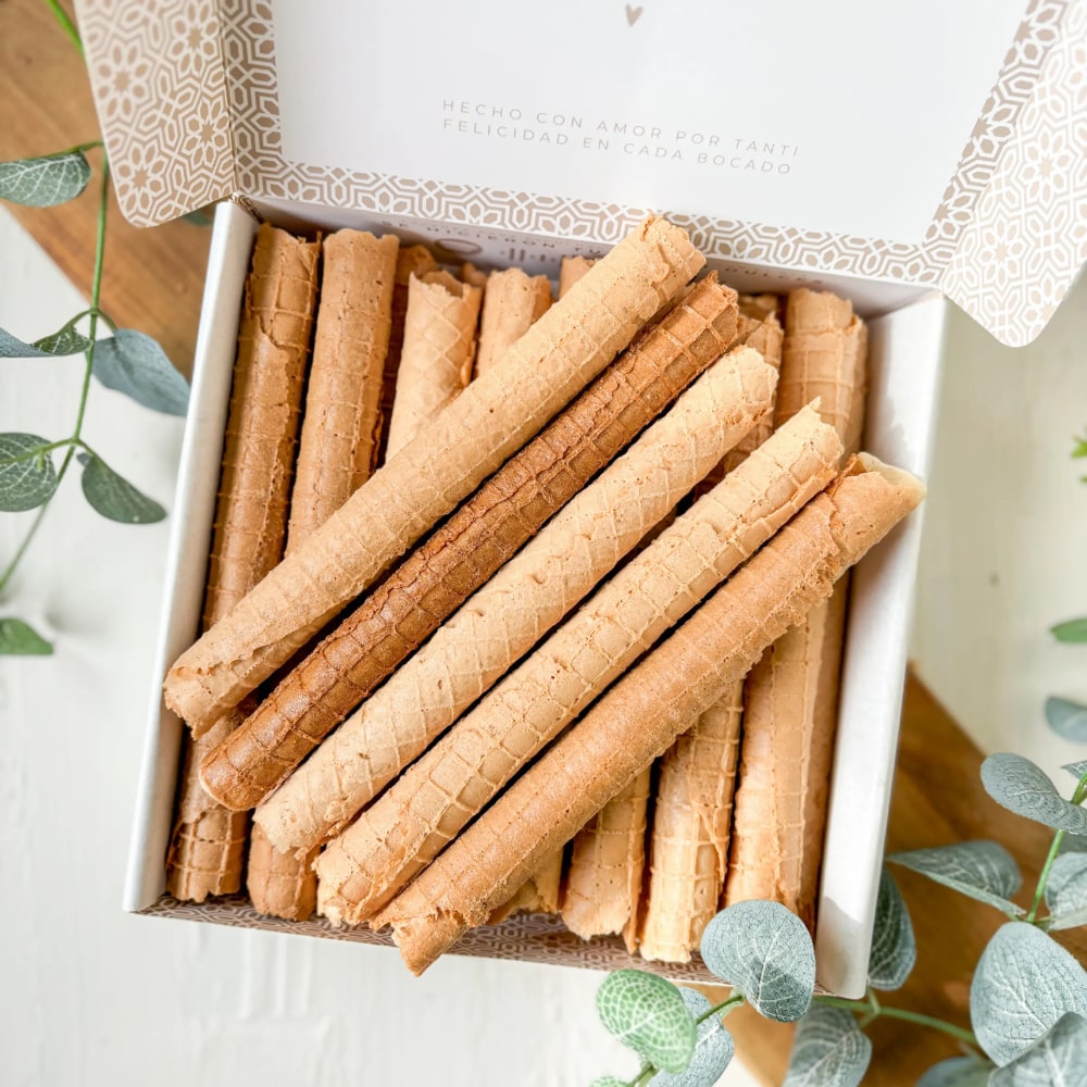 Pack 28 Barquillos + Frasco Manja