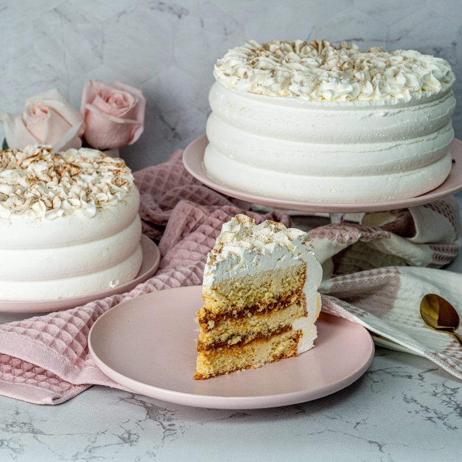 Torta Tres Leches Crema Manjar