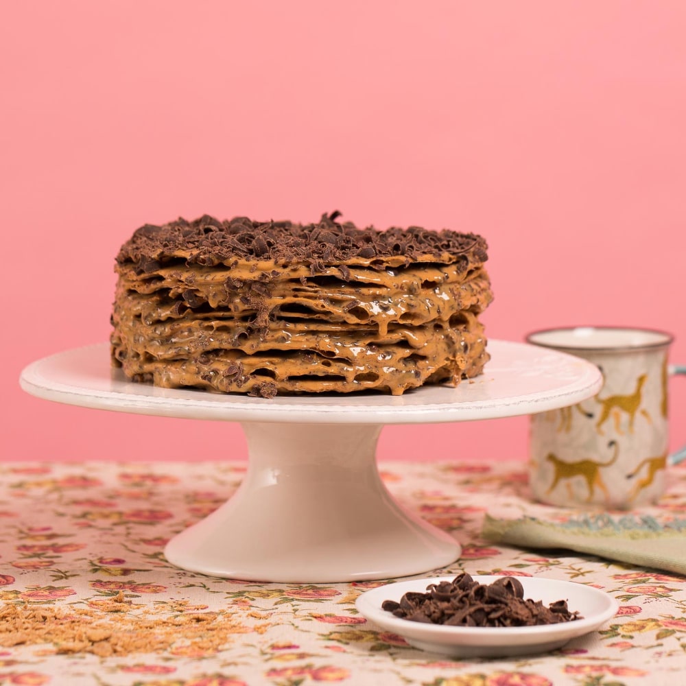 Torta Manjar Chocolate