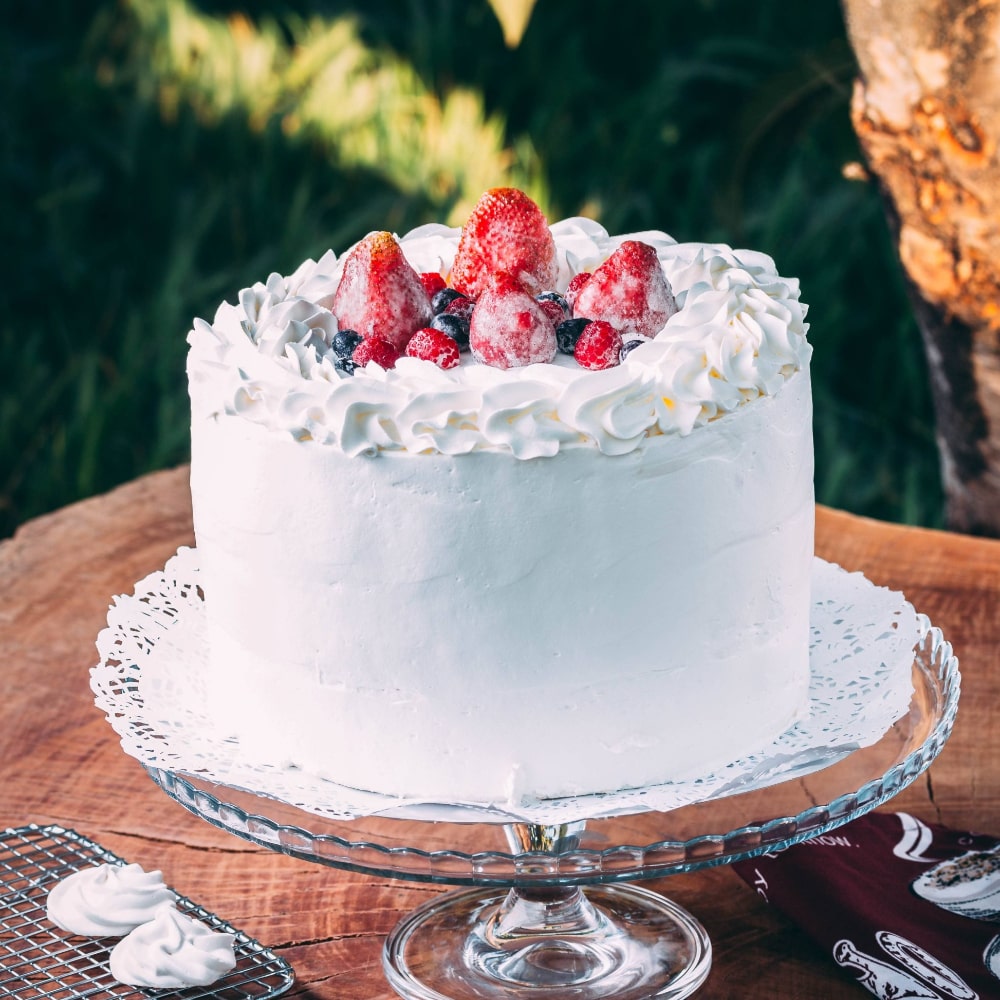 Torta de merengue helada
