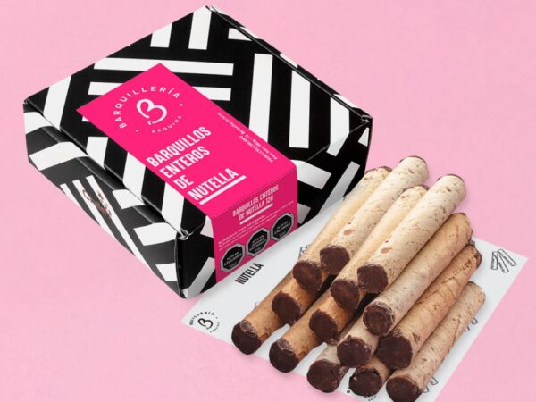 Barquillos Nutella Caja de 12u