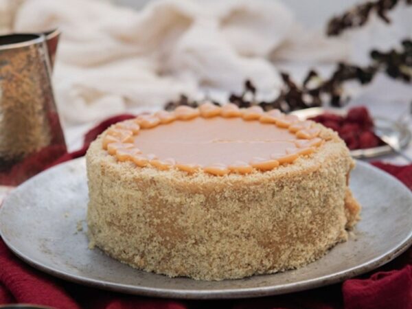 Torta Crocante Frambuesa