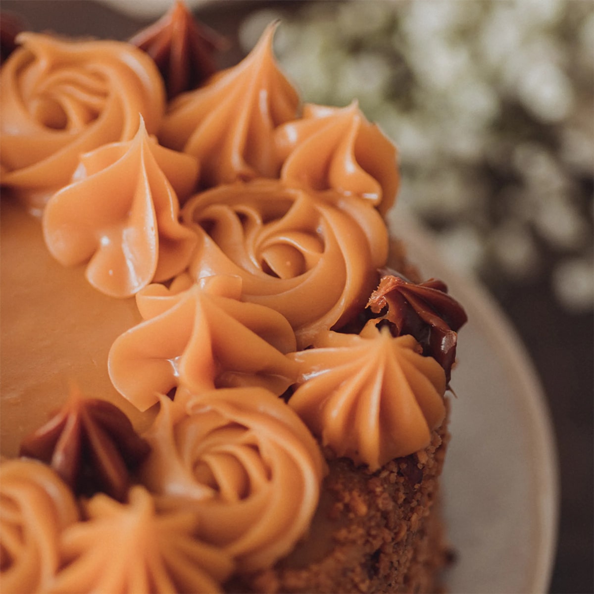 Torta almendra crocante