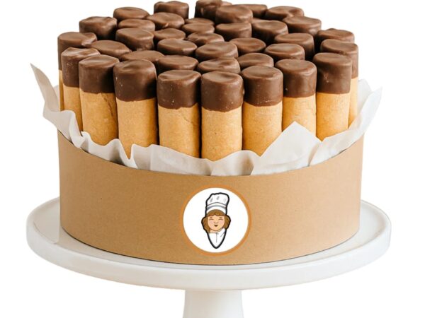 Torta de barquillos 25 unidades